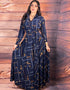Modest Arabic Long Shirt With Full Sleeves Dress for Women
